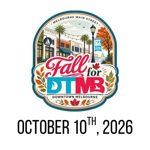 Fall for DTMB logo for event page Downtown Melbourne Trick or Treat