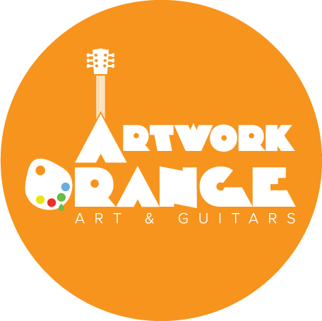 Artwork Orange Art & Guitars